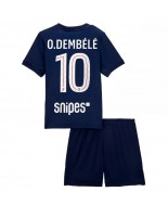 Paris Saint-Germain Ousmane Dembele #10 Kotipaita Lasten 2025-26 Lyhythihainen (+ shortsit)